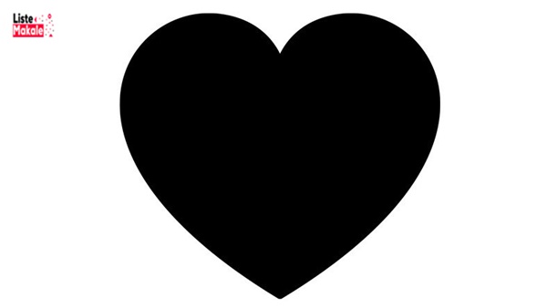 Siyah Kalp Anlamı Nedir? Siyah Kalp Ne Anlama Gelir? 