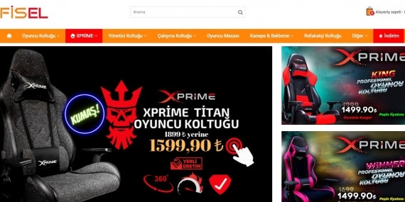 Xprime Oyuncu Koltuğu