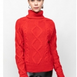 Balıkçı Yaka Kazak Kadın Modelleri