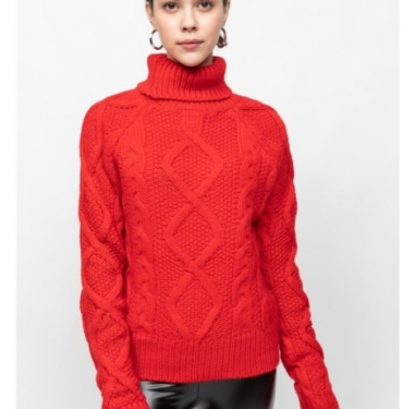 Balıkçı Yaka Kazak Kadın Modelleri