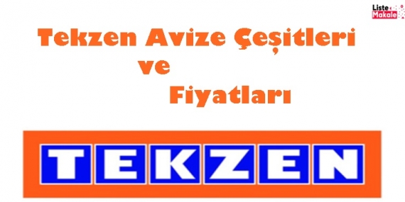 Tekzen Avize Çeşitleri ve Fiyatları