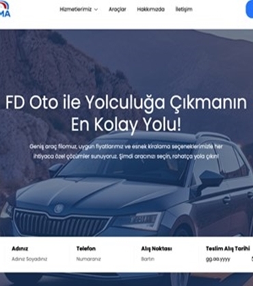 Bartın Araç Kiralamada 1 Numara FD RENT A CAR