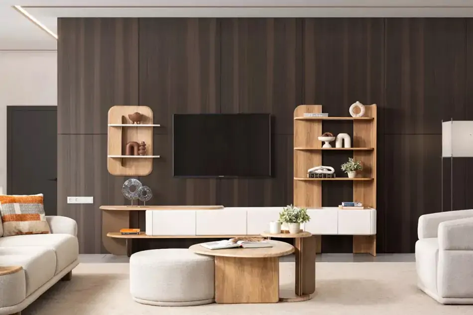 Modern Salonlarda Tv Ünitesi Yerleşimi ve Kablo Gizleme Çözümleri