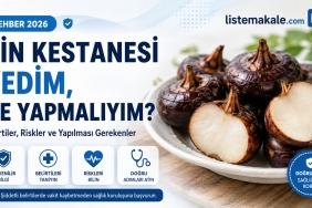 Çin Kestanesi Yedim, Ne Yapmalıyım?