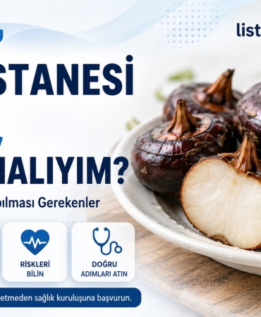 Çin Kestanesi Yedim, Ne Yapmalıyım?