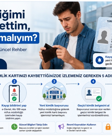Kimliğimi kaybettim ne yapmalıyım