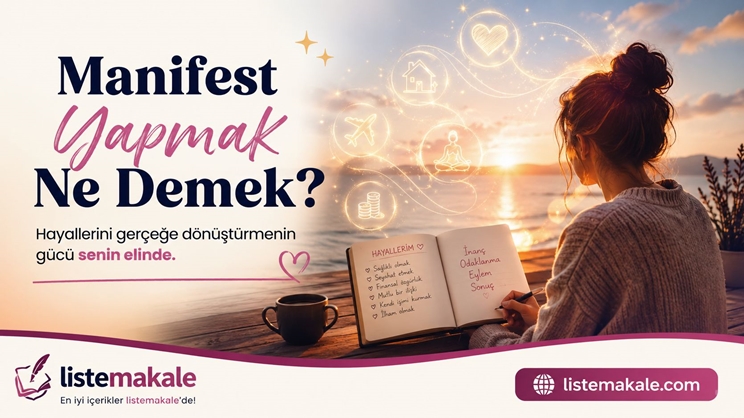 Manifest yapmak ne demek