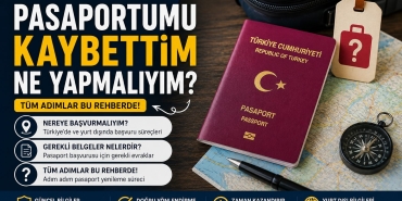 Pasaportumu kaybettim, ne yapmalıyım?