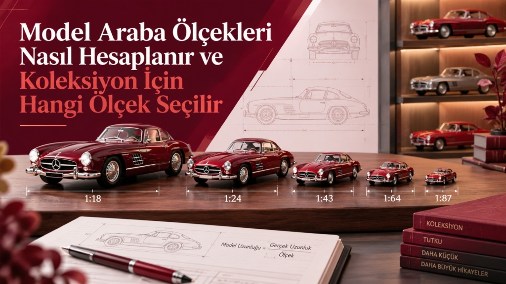 Model Araba Ölçekleri Nasıl Hesaplanır ve Koleksiyon İçin Hangi Ölçek Seçilir