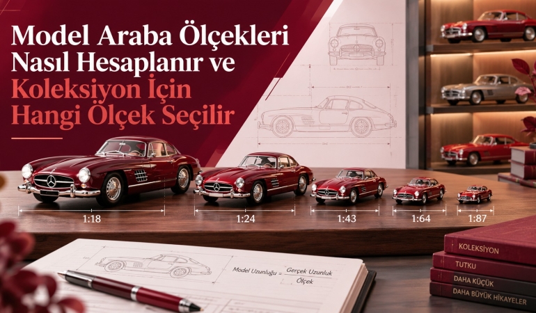 Model Araba Ölçekleri Nasıl Hesaplanır ve Koleksiyon İçin Hangi Ölçek Seçilir